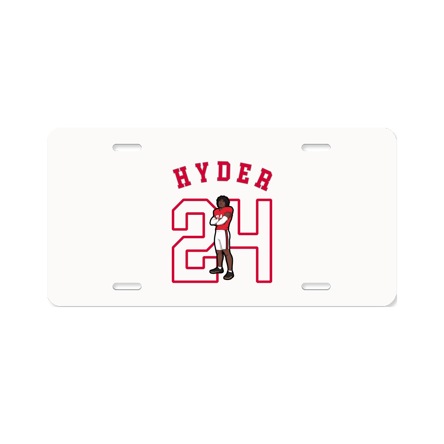 License Plate — Shirsey Arch in Classic