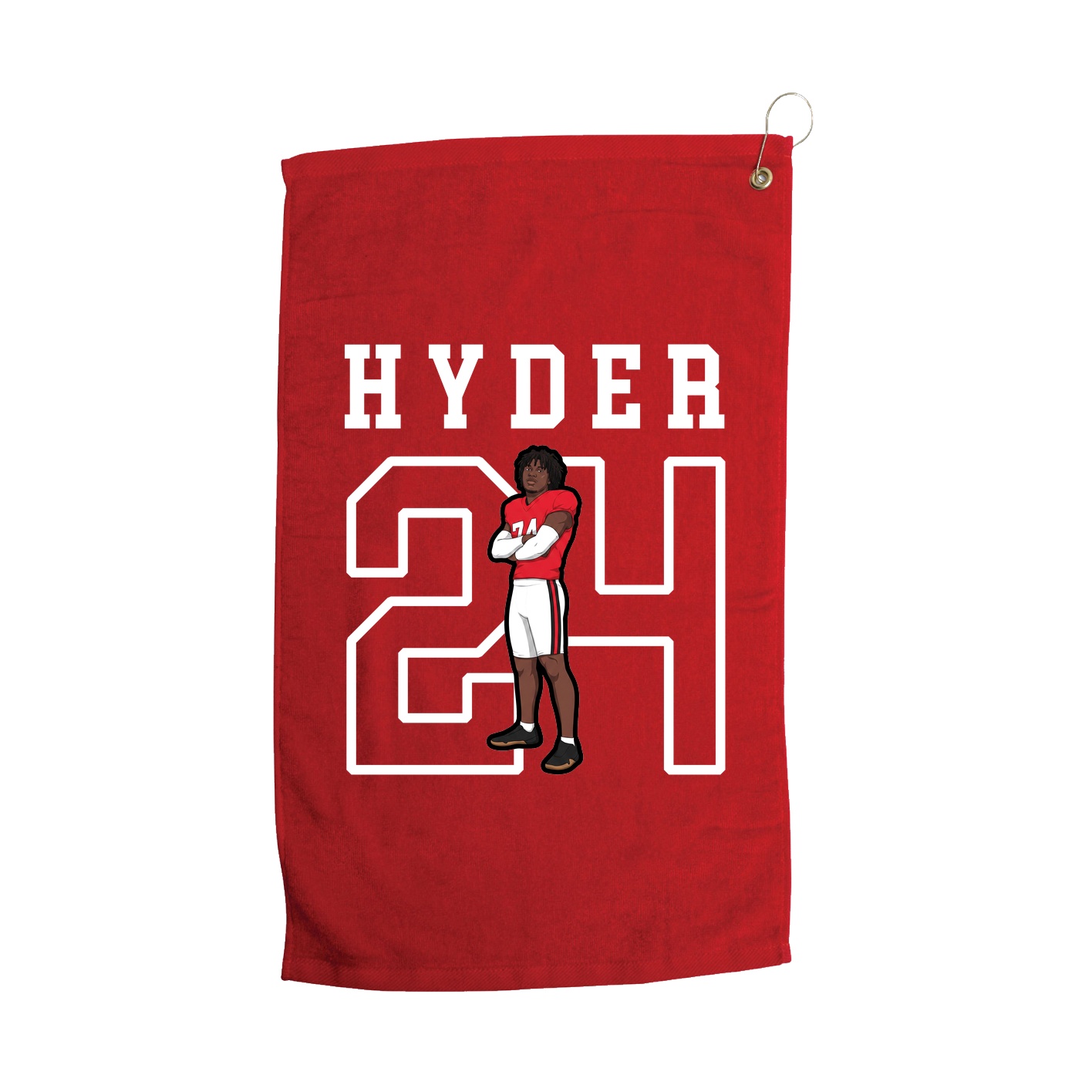 Golf Towel — Shirsey in Red