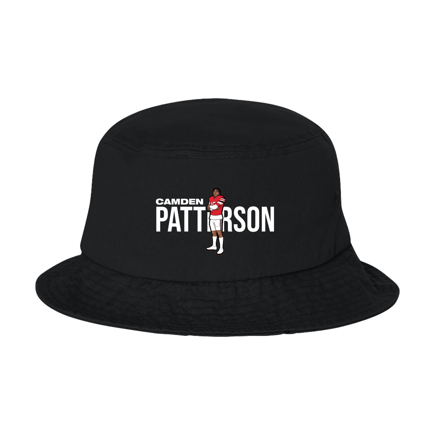 Bucket Cap — Player Name in Black