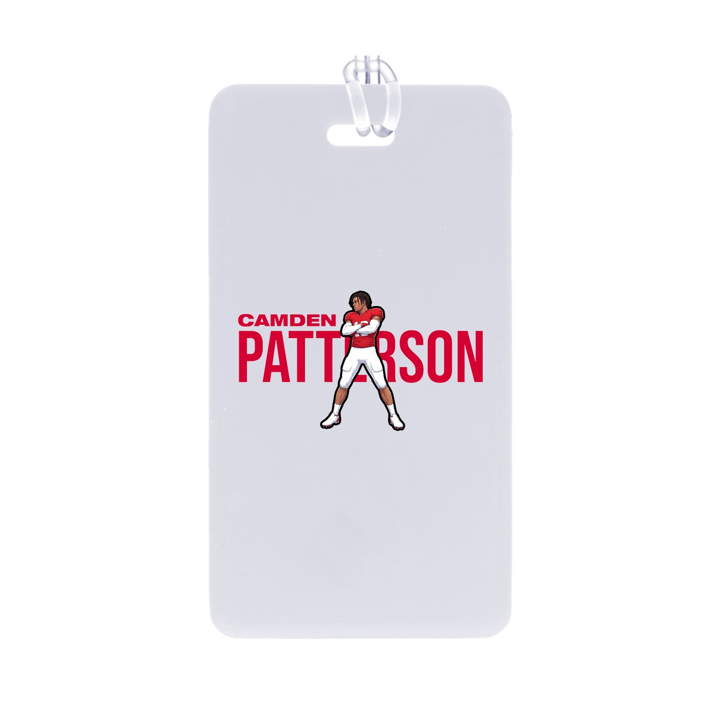 Bag Tag — Player Name in Classic