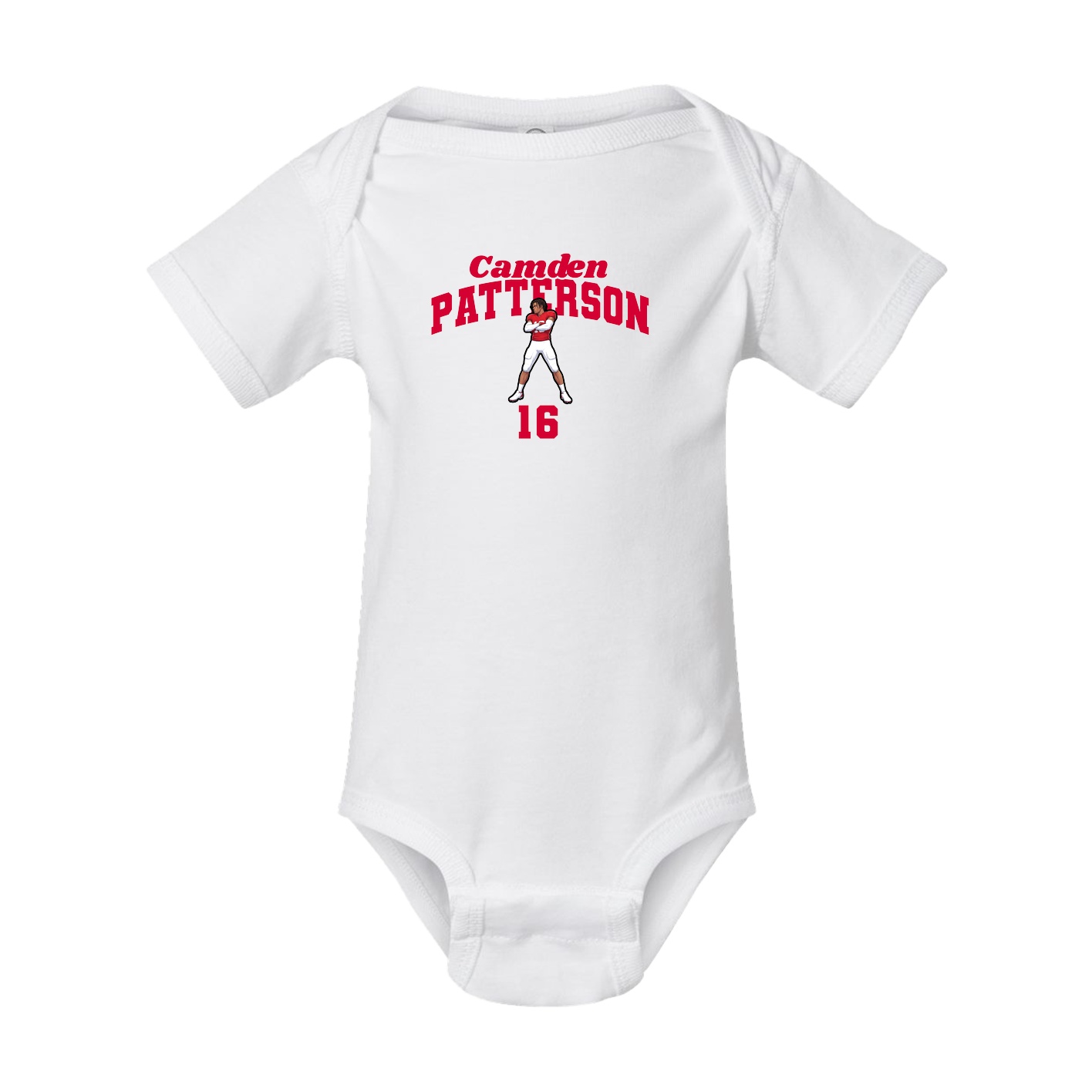 Baby Onesie — Signature Arch in White