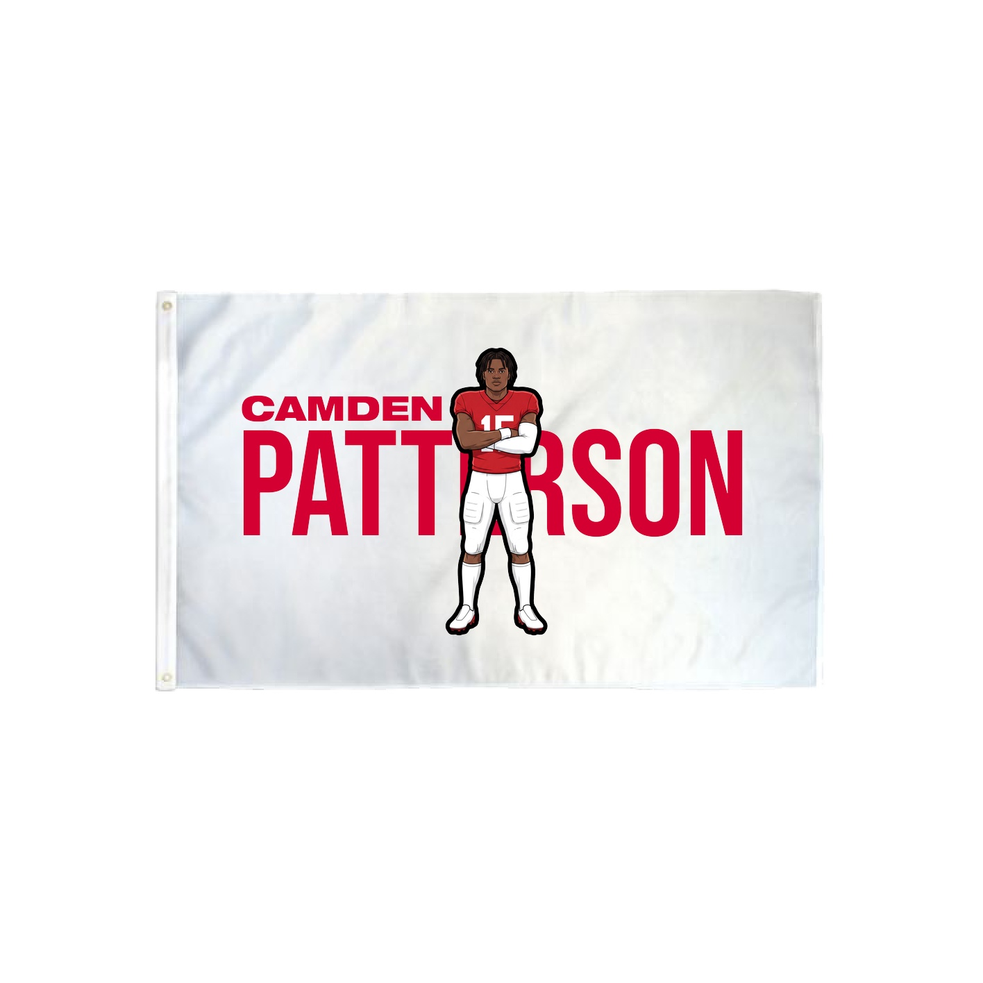 3x5 Flag — Player Name in Classic