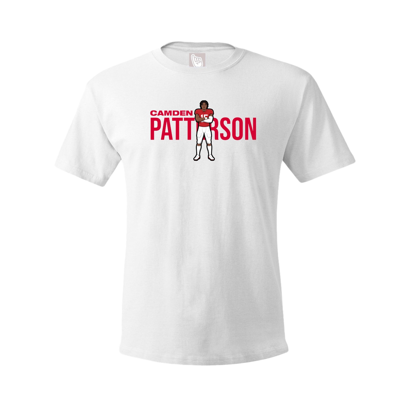 Youth Tee — Player Name in White