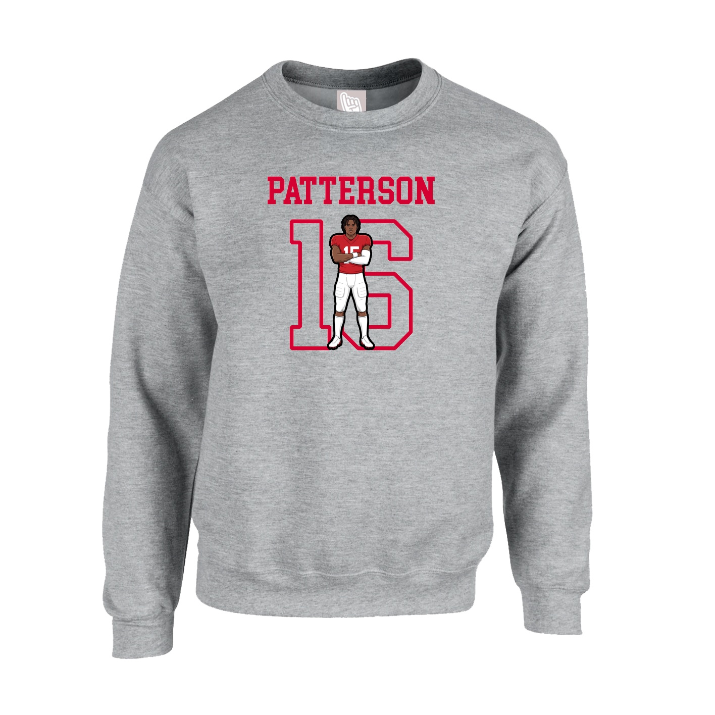 Fleece Crew — Shirsey in Grey