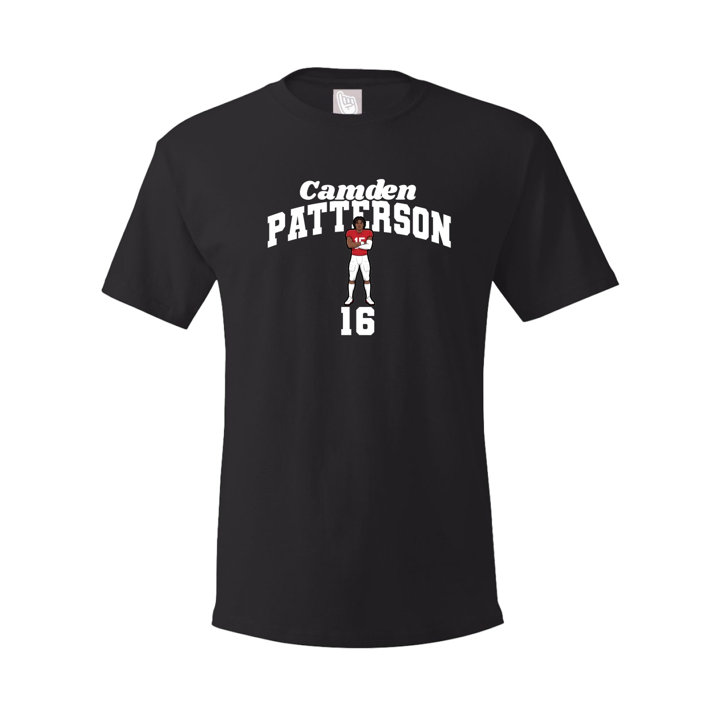 Youth Tee — Signature Arch in Black