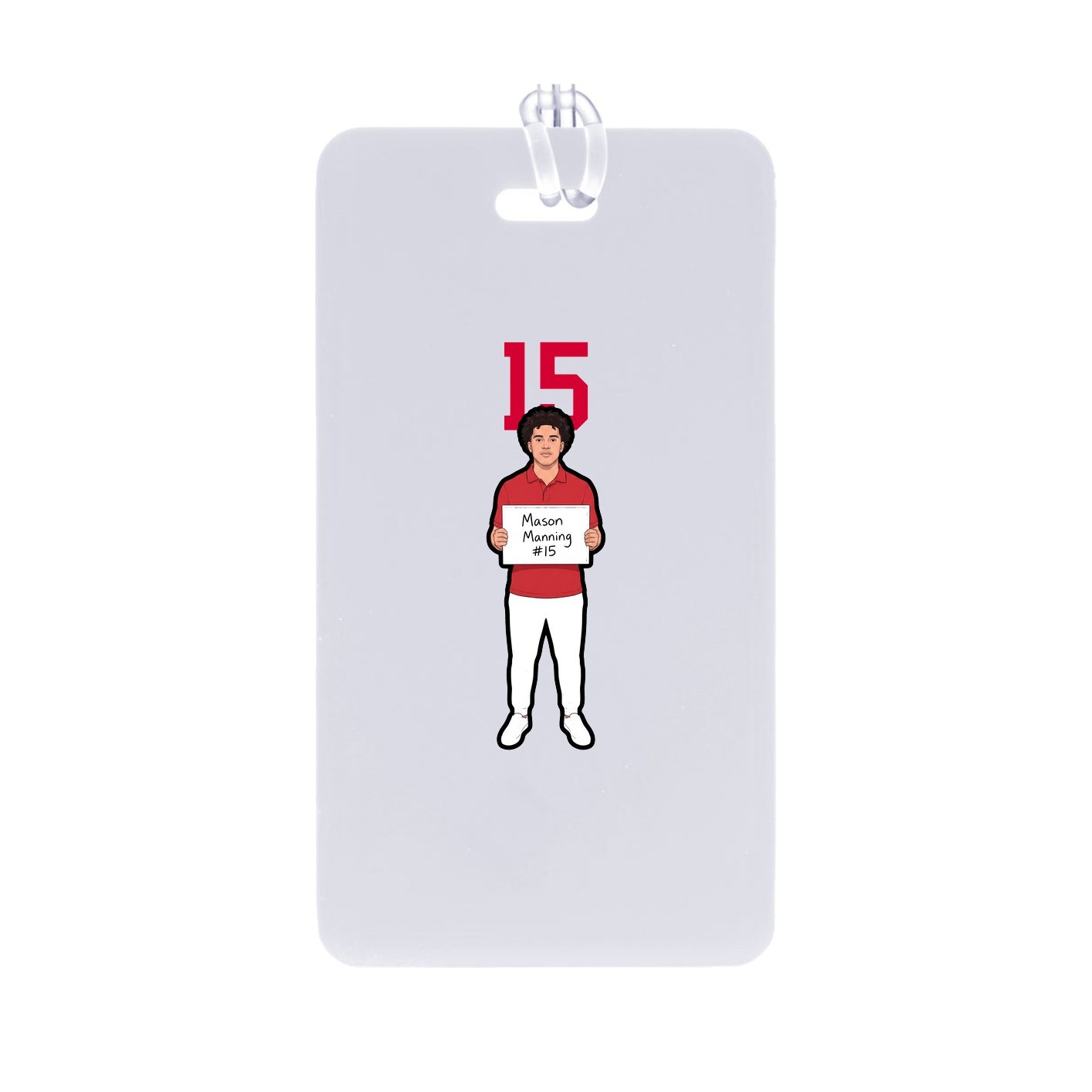 Bag Tag — Number Top in Classic