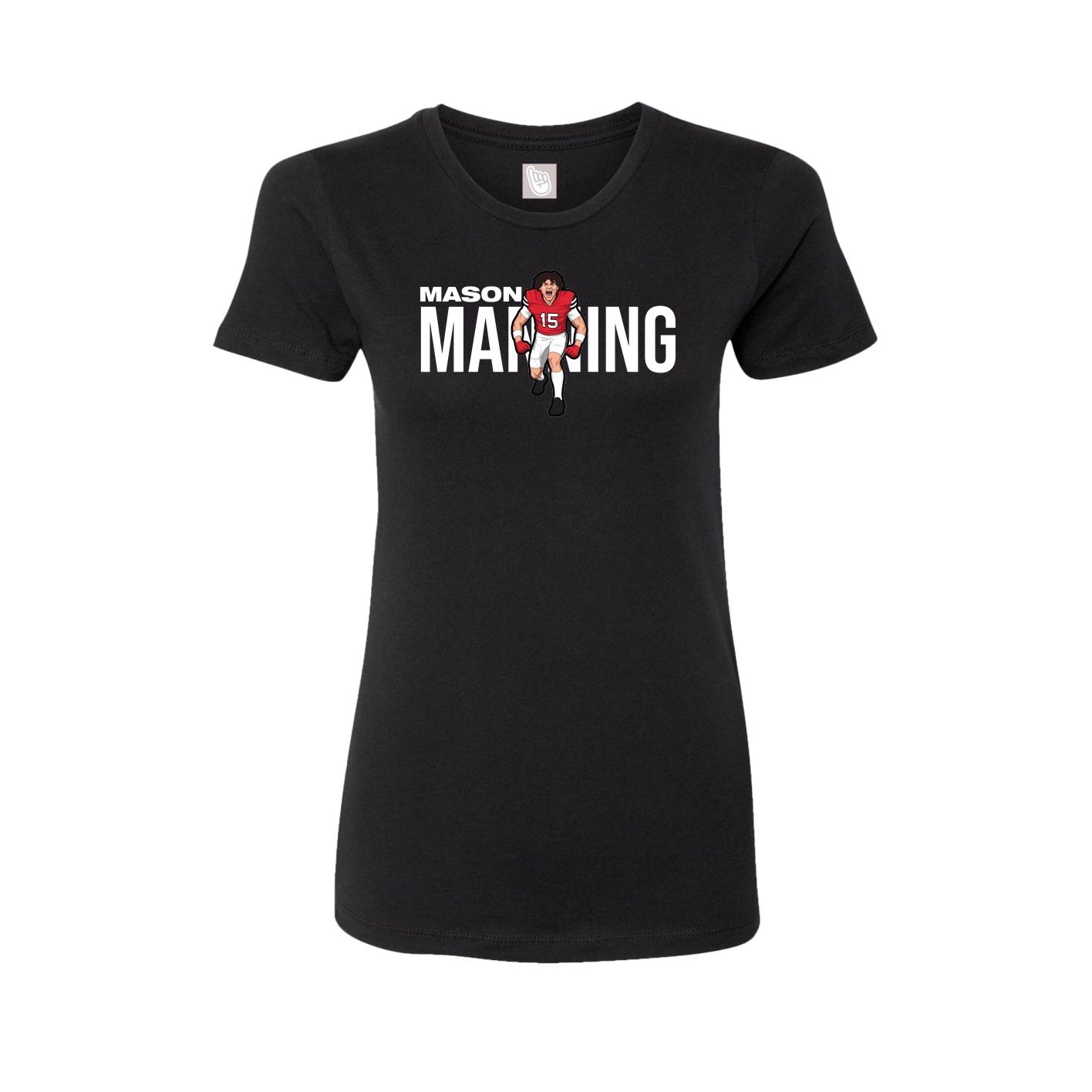 Womens Tee — Player Name in Black