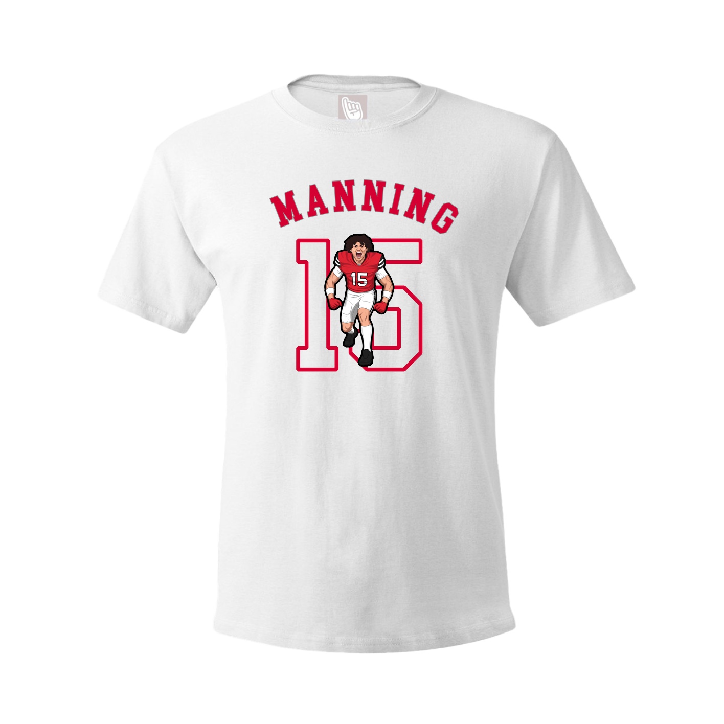Youth Tee — Shirsey Arch in White
