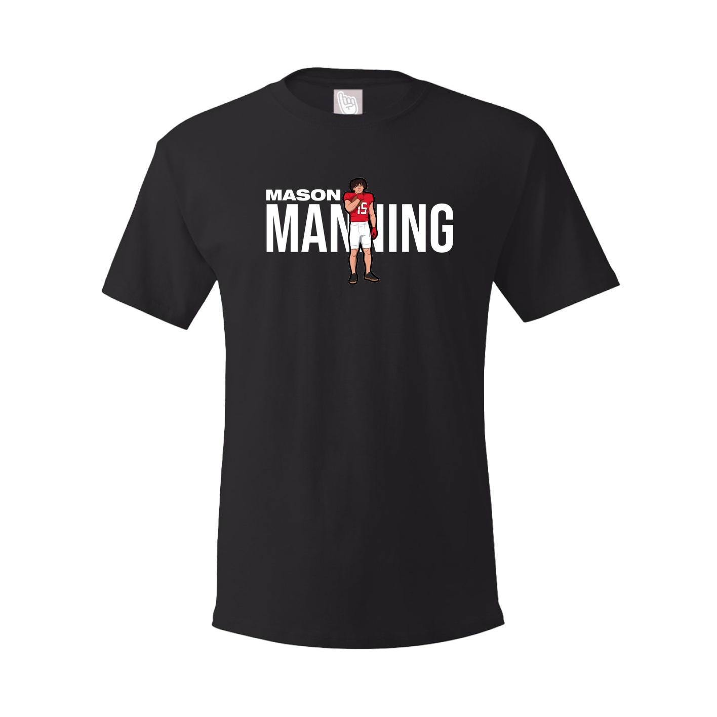 Tee — Player Name in Black