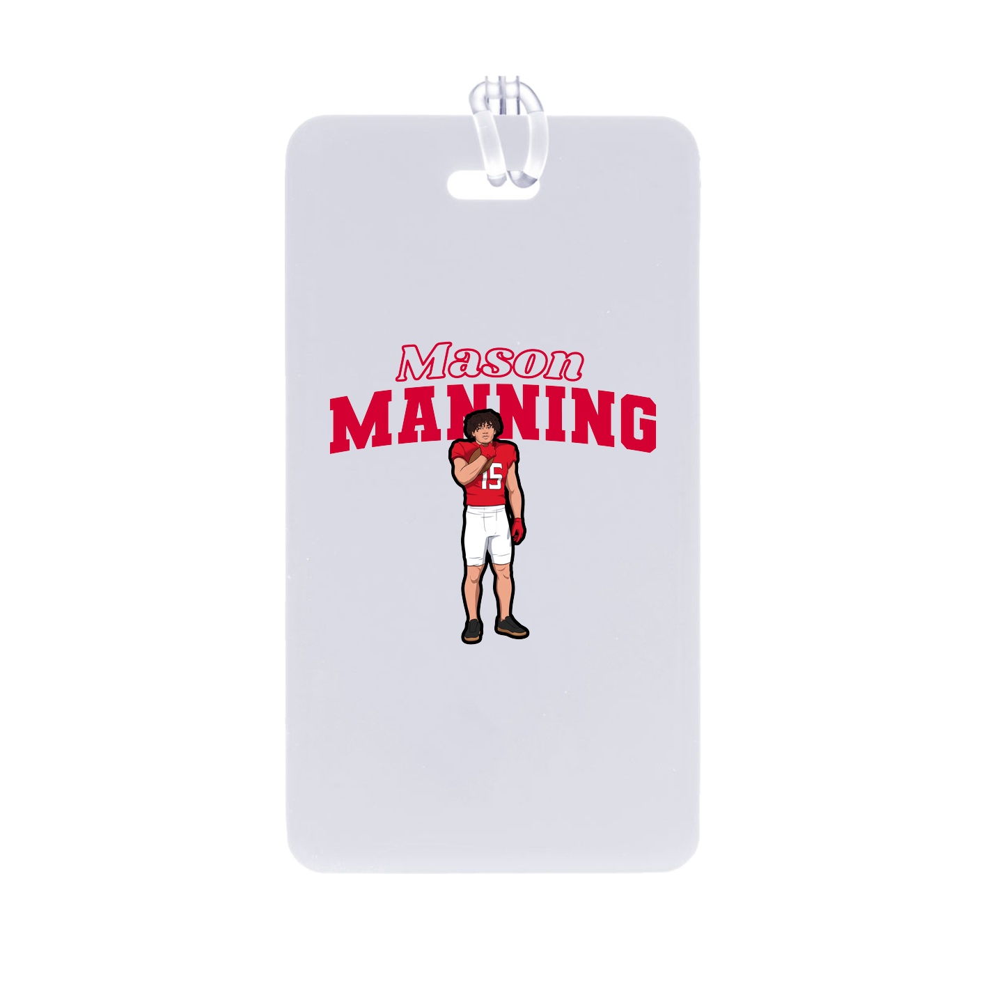 Bag Tag — Name Arch in Classic