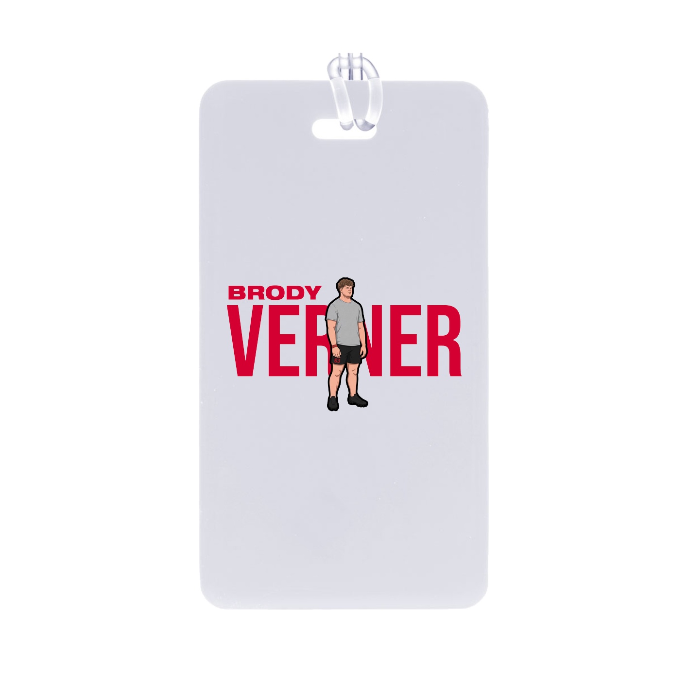 Bag Tag — Player Name in Classic