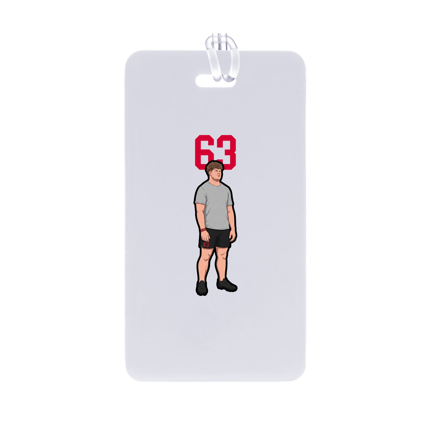 Bag Tag — Number Top in Classic