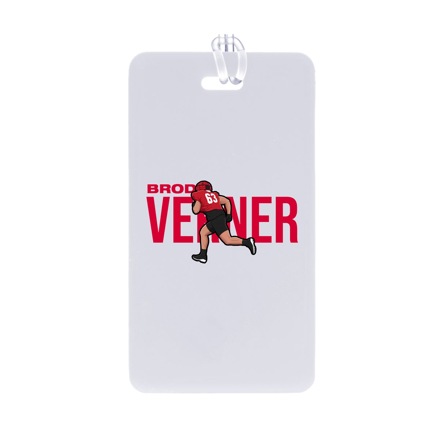 Bag Tag — Player Name in Classic