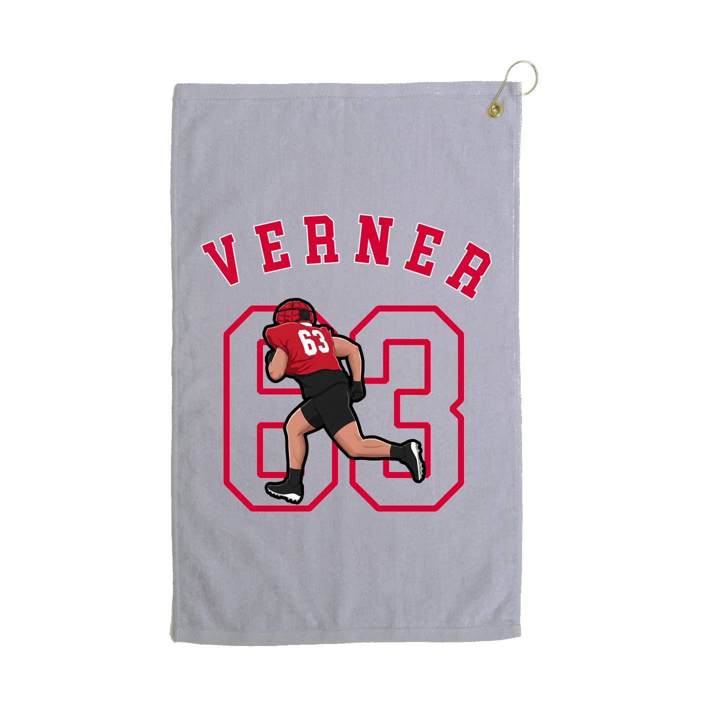 Golf Towel — Shirsey Arch in Grey