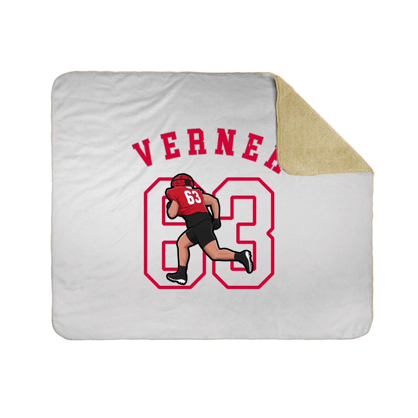 Throw Blanket — Shirsey Arch in White
