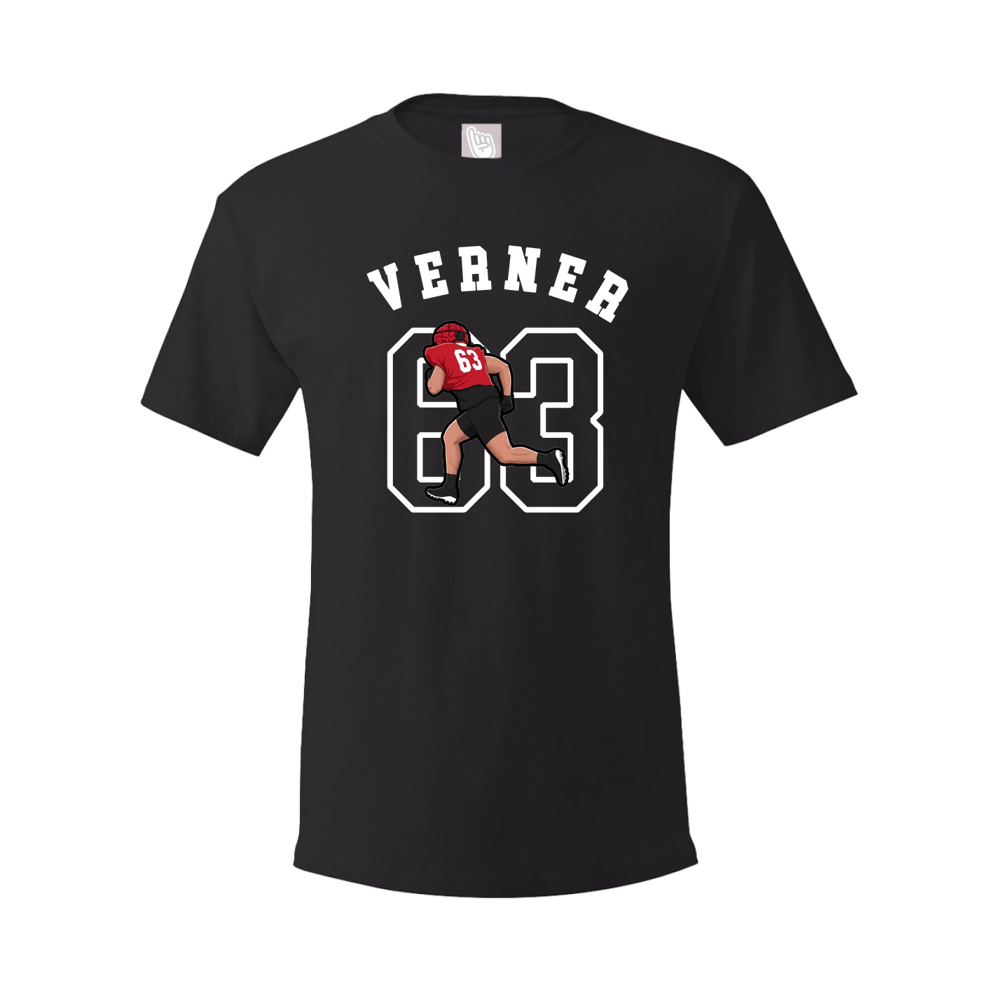 Youth Tee — Shirsey Arch in Black