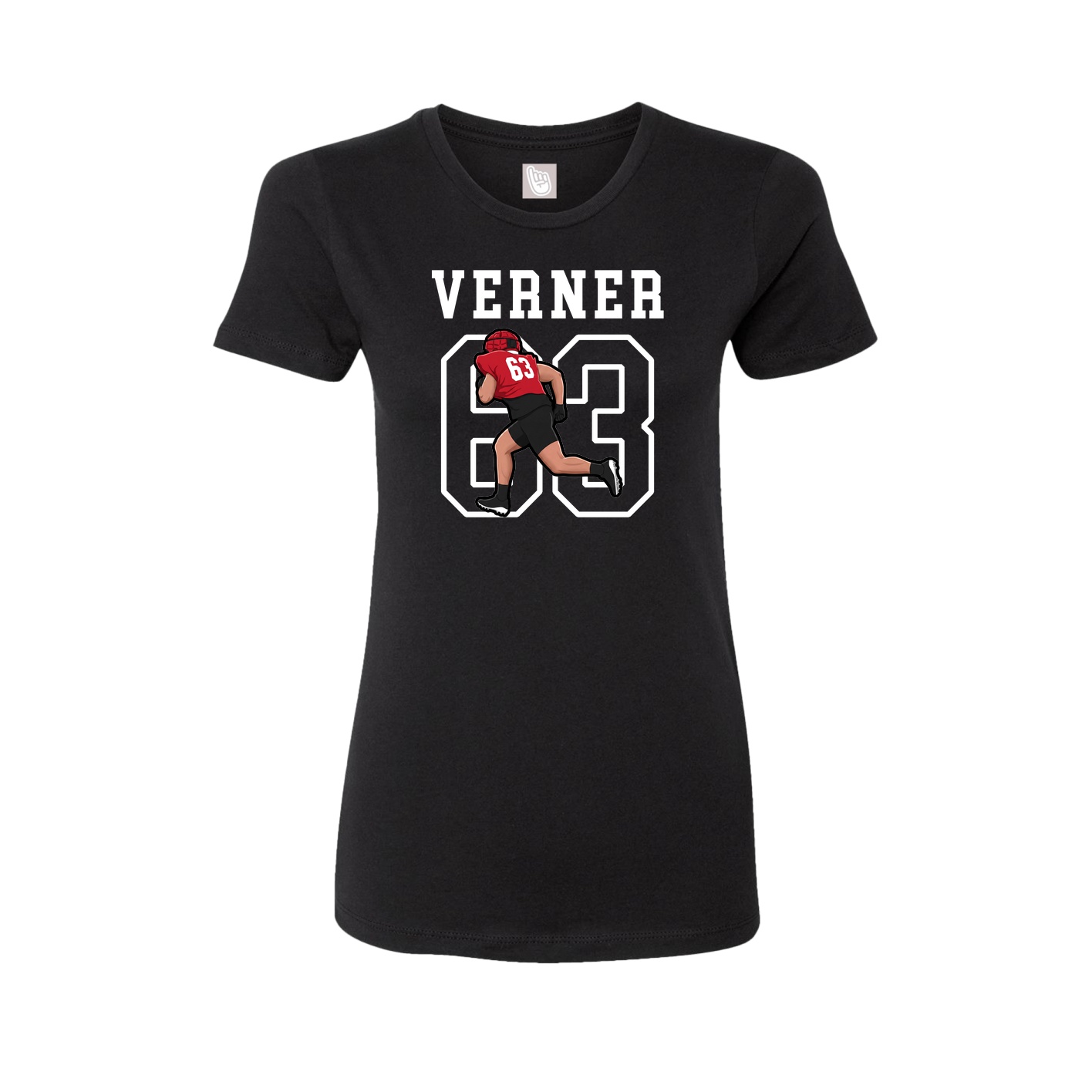 Fitted Women's Tee — Shirsey in Black