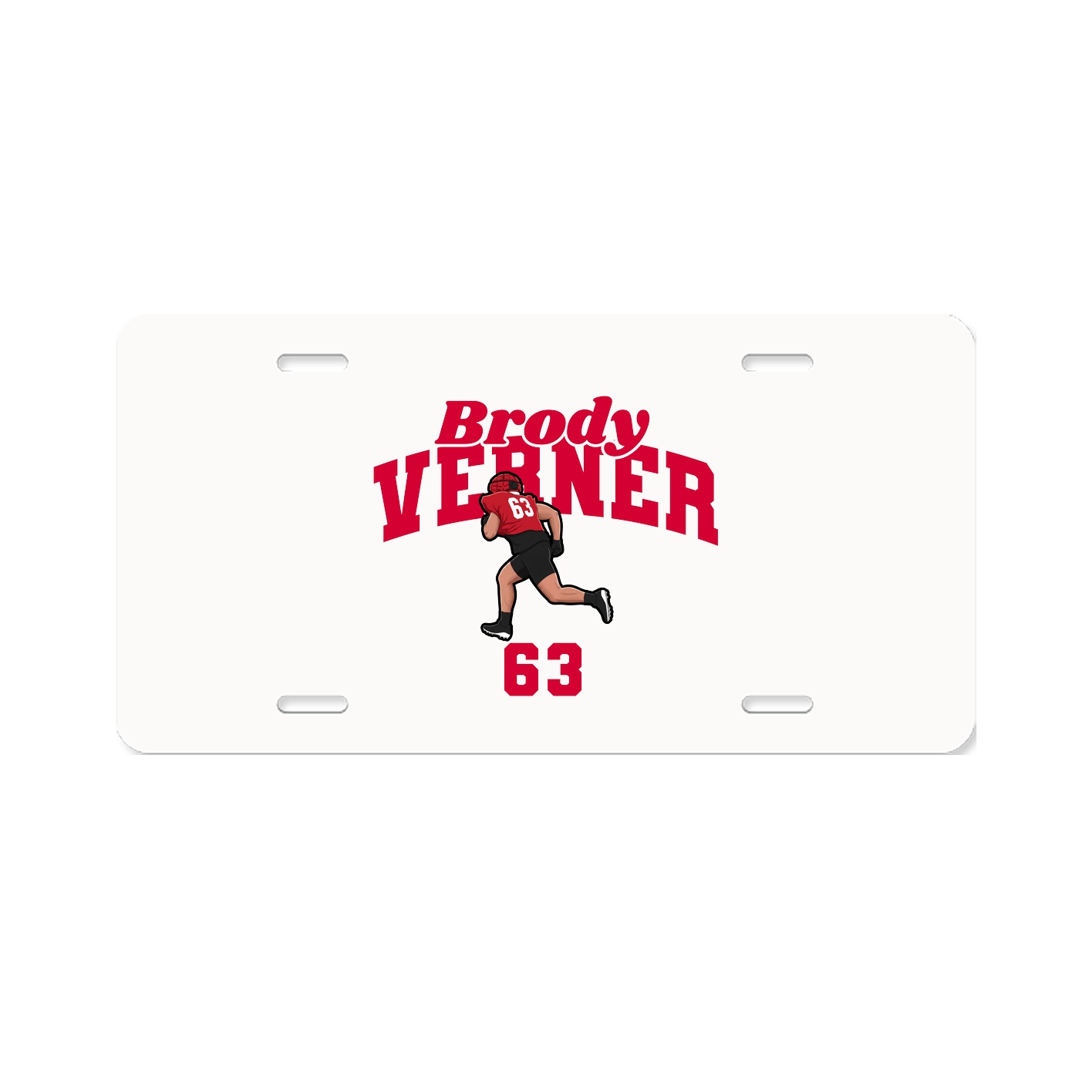 License Plate — Signature Arch in Classic