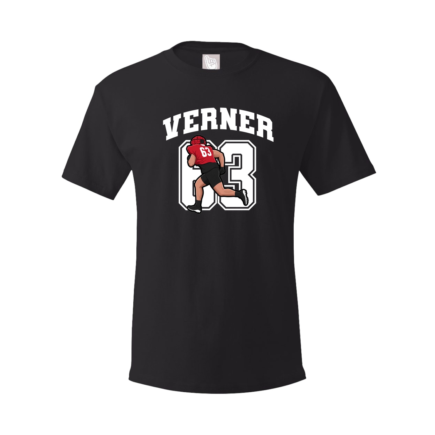 Tee — Number in Black