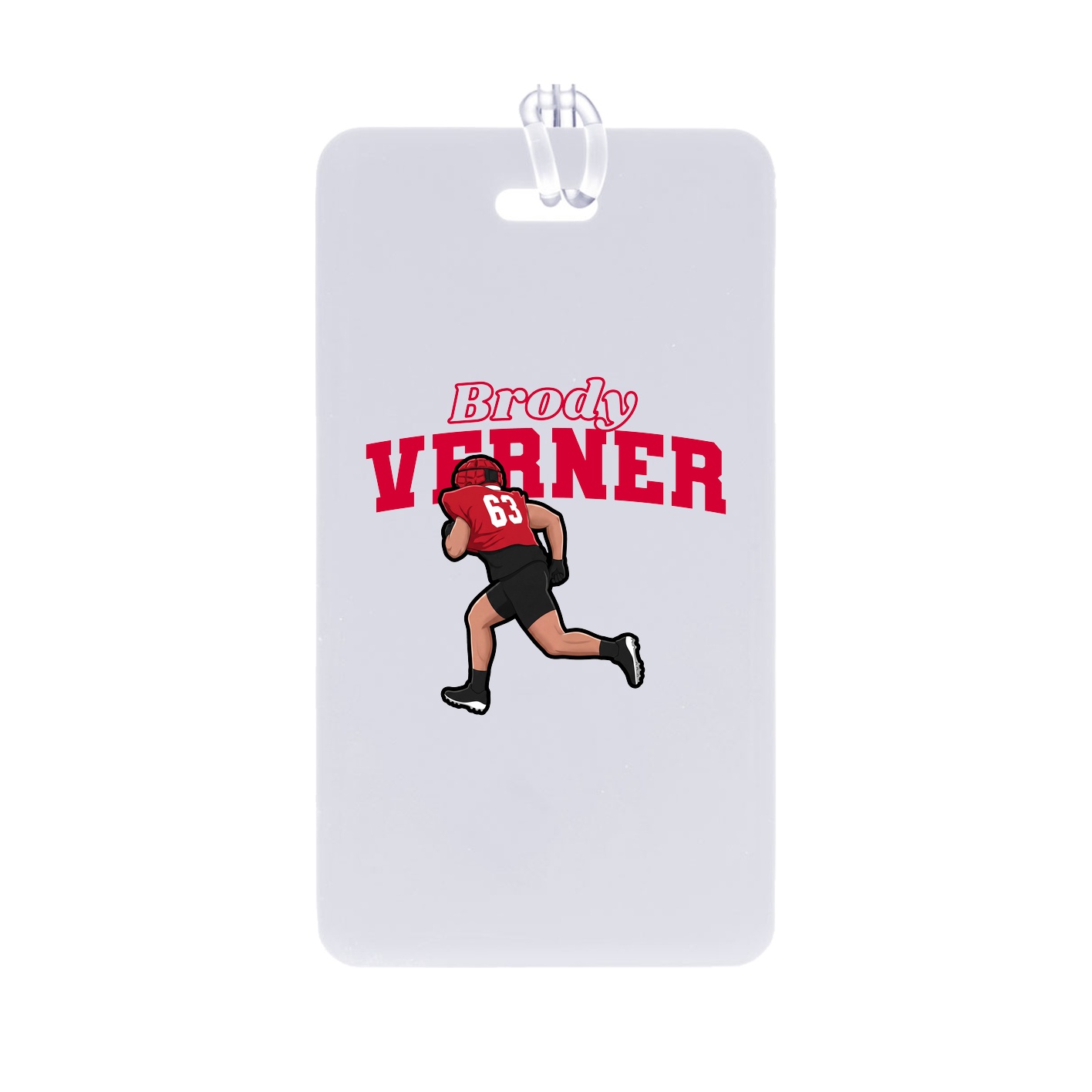 Bag Tag — Name Arch in Classic
