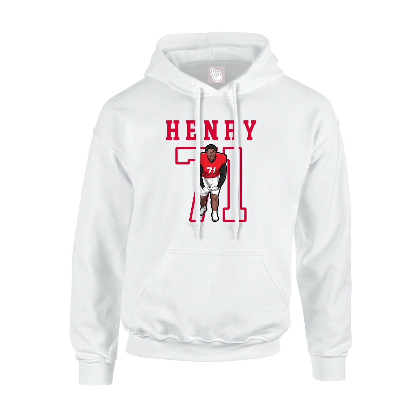 Youth Hoodie — Shirsey in White