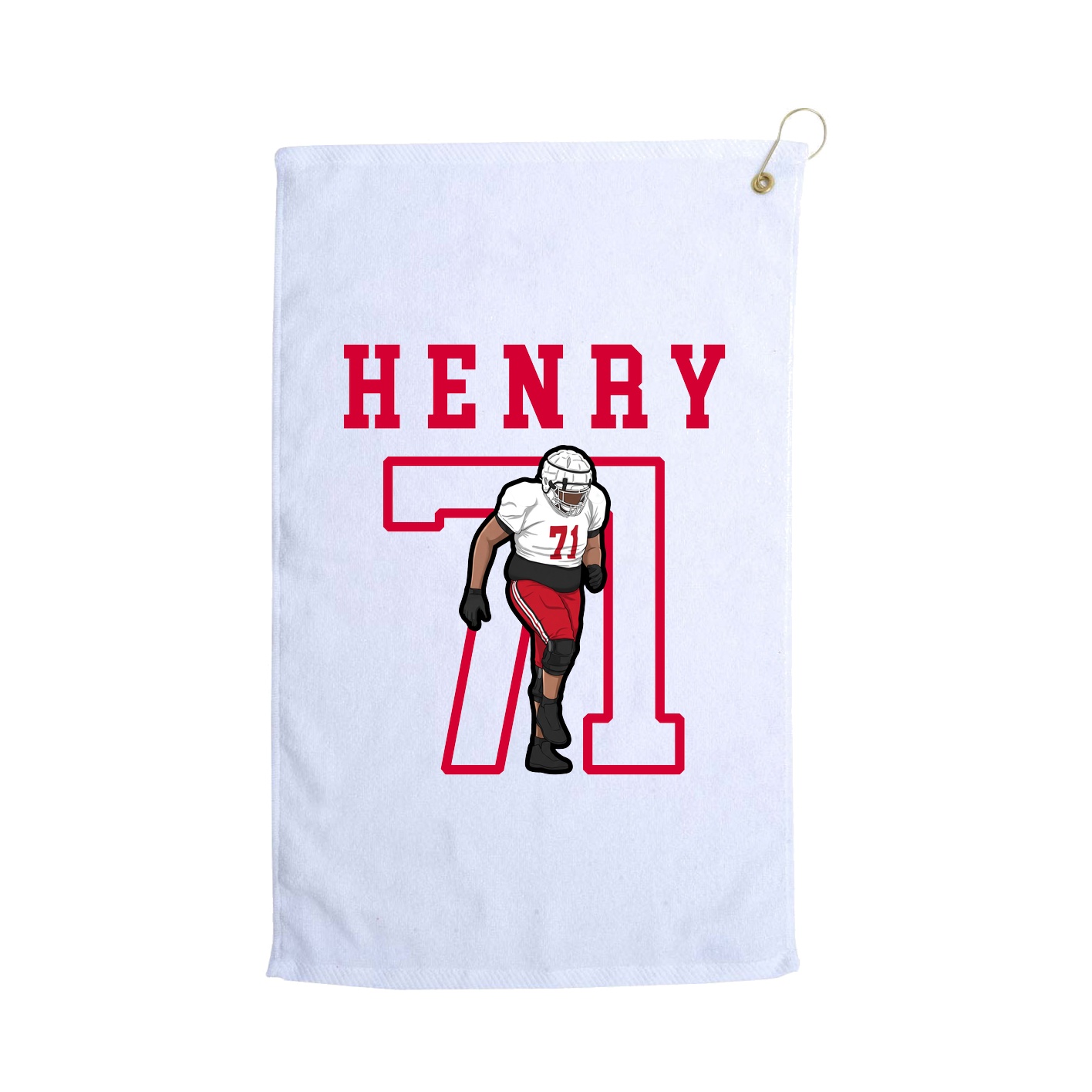 Golf Towel — Shirsey in White