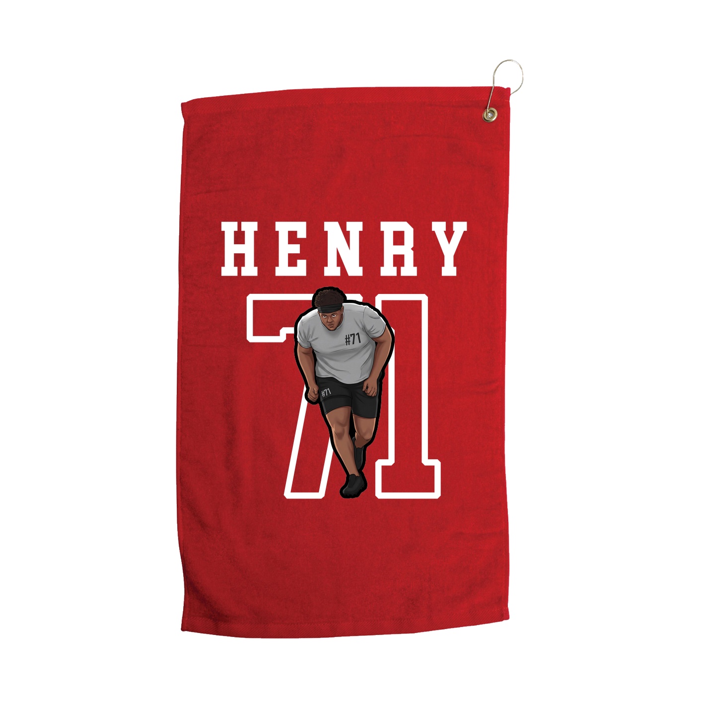 Golf Towel — Shirsey in Red