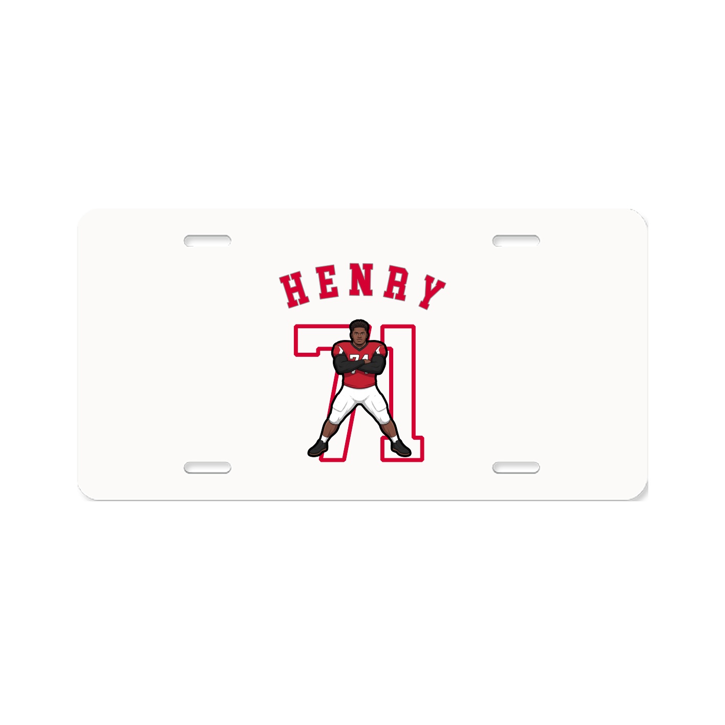 License Plate — Shirsey Arch in Classic
