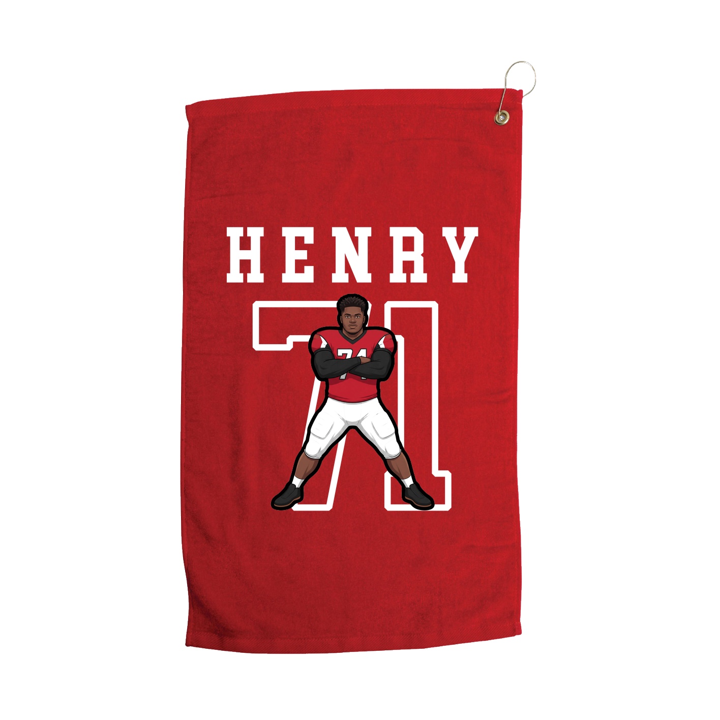 Golf Towel — Shirsey in Red