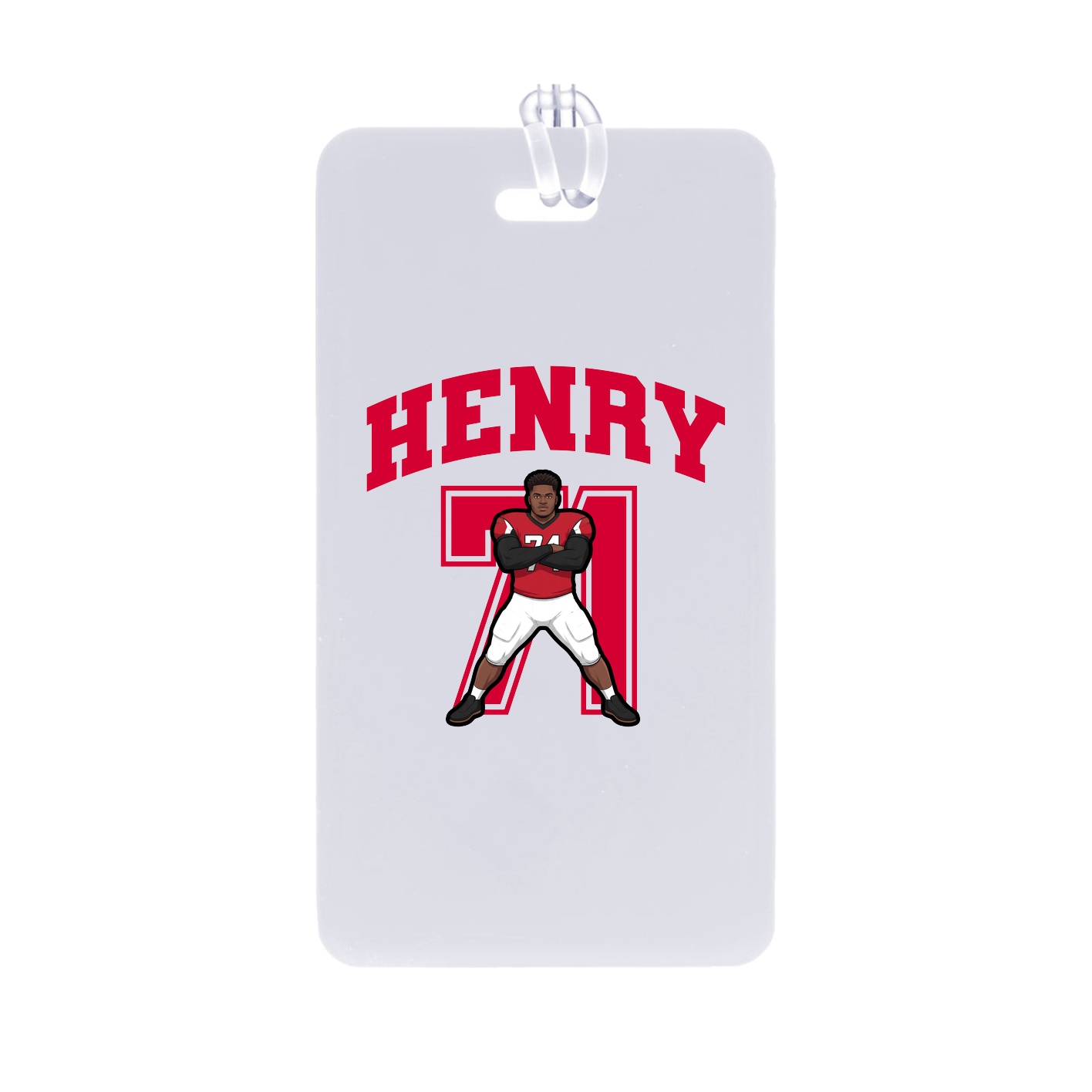 Bag Tag — Number in Classic