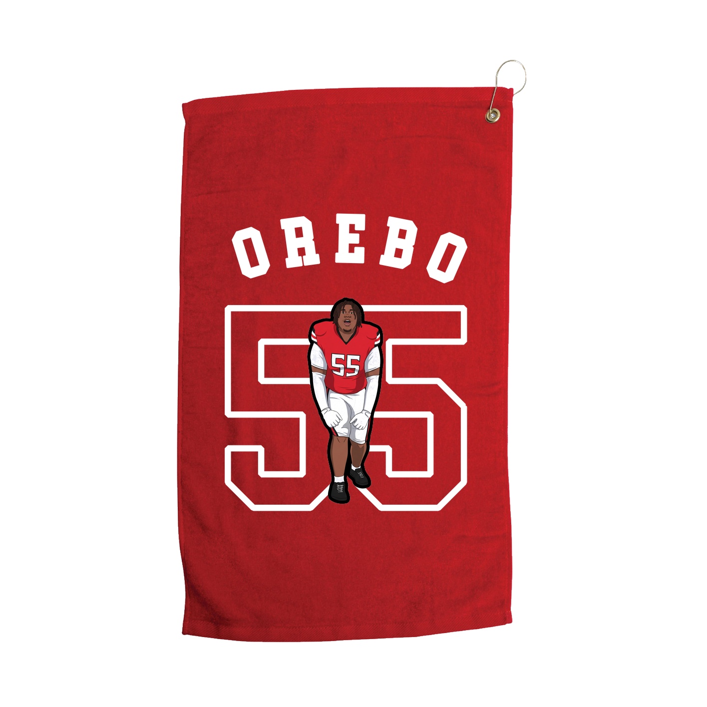 Golf Towel — Shirsey Arch in Red