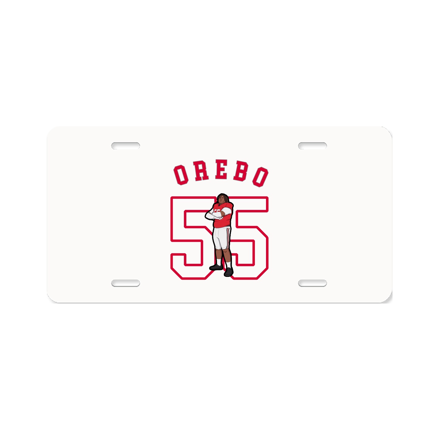 License Plate — Shirsey Arch in Classic