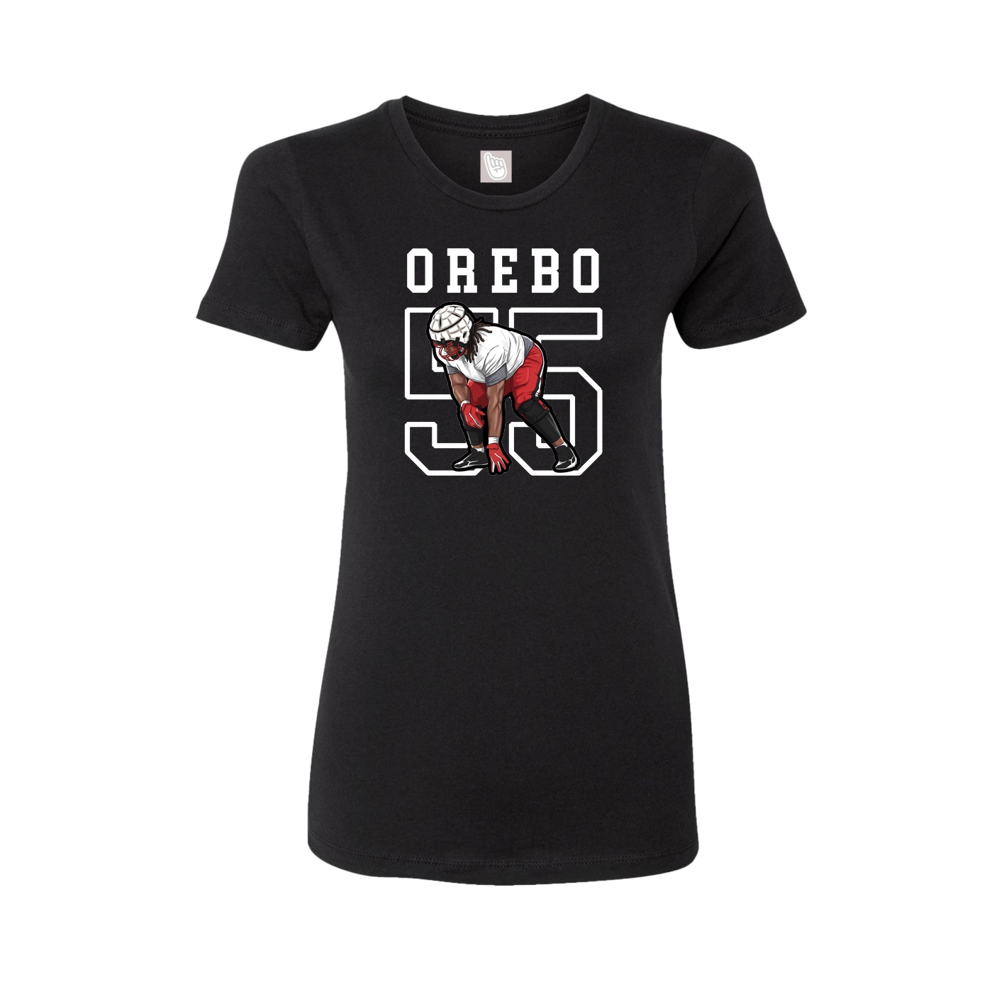 Fitted Women's Tee — Shirsey in Black