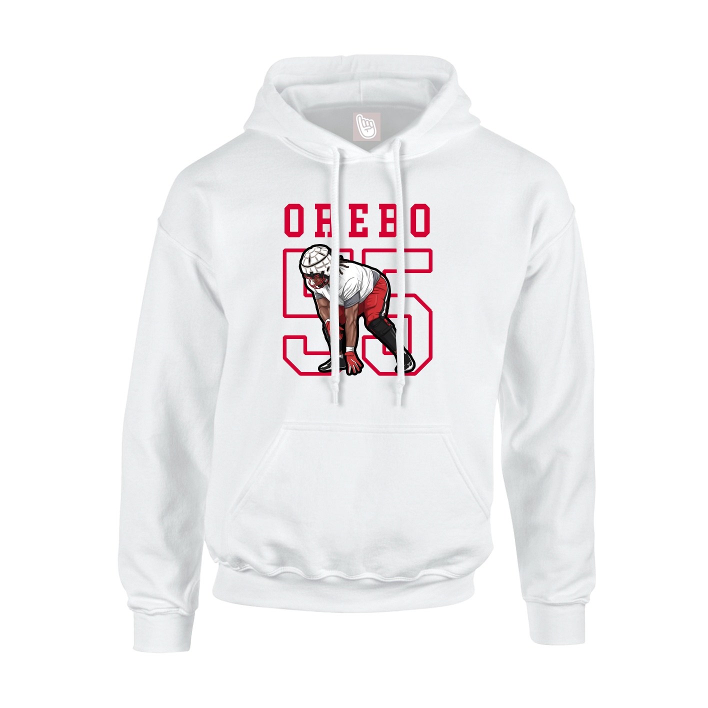Youth Hoodie — Shirsey in White
