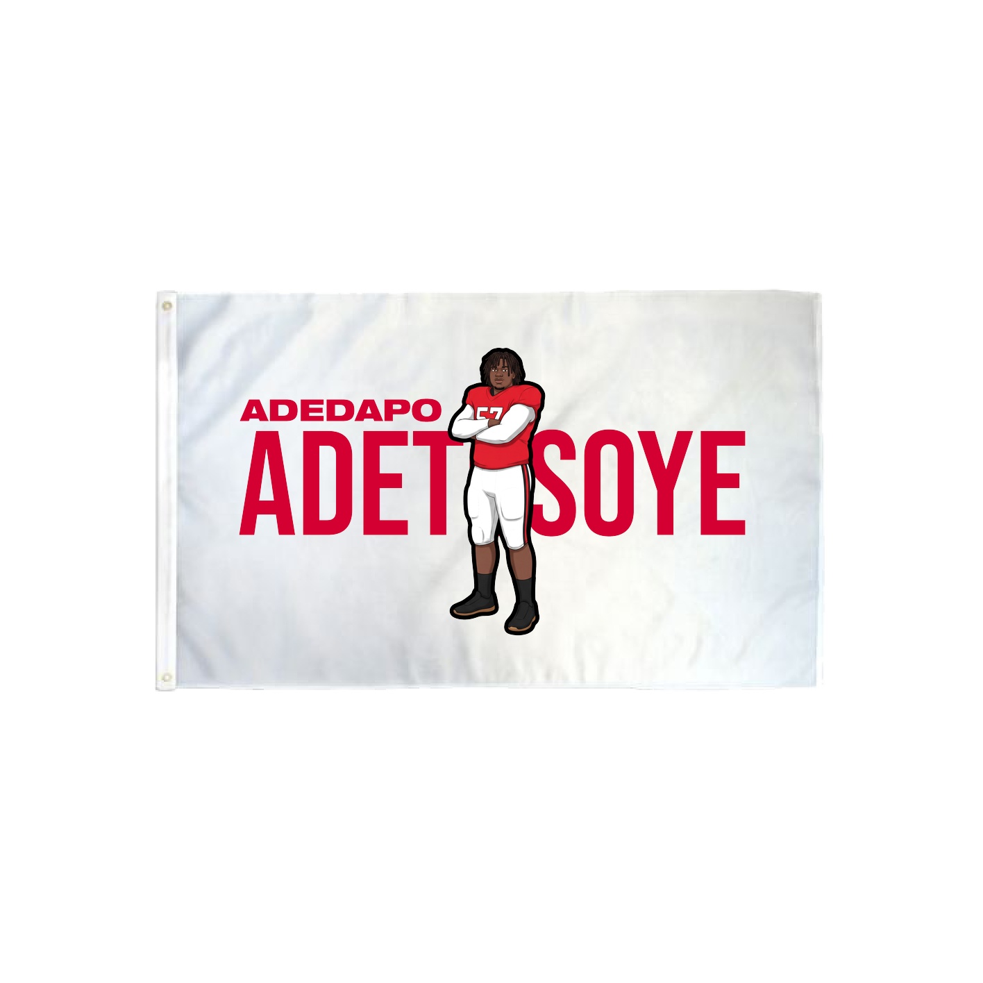 3x5 Flag — Player Name in Classic