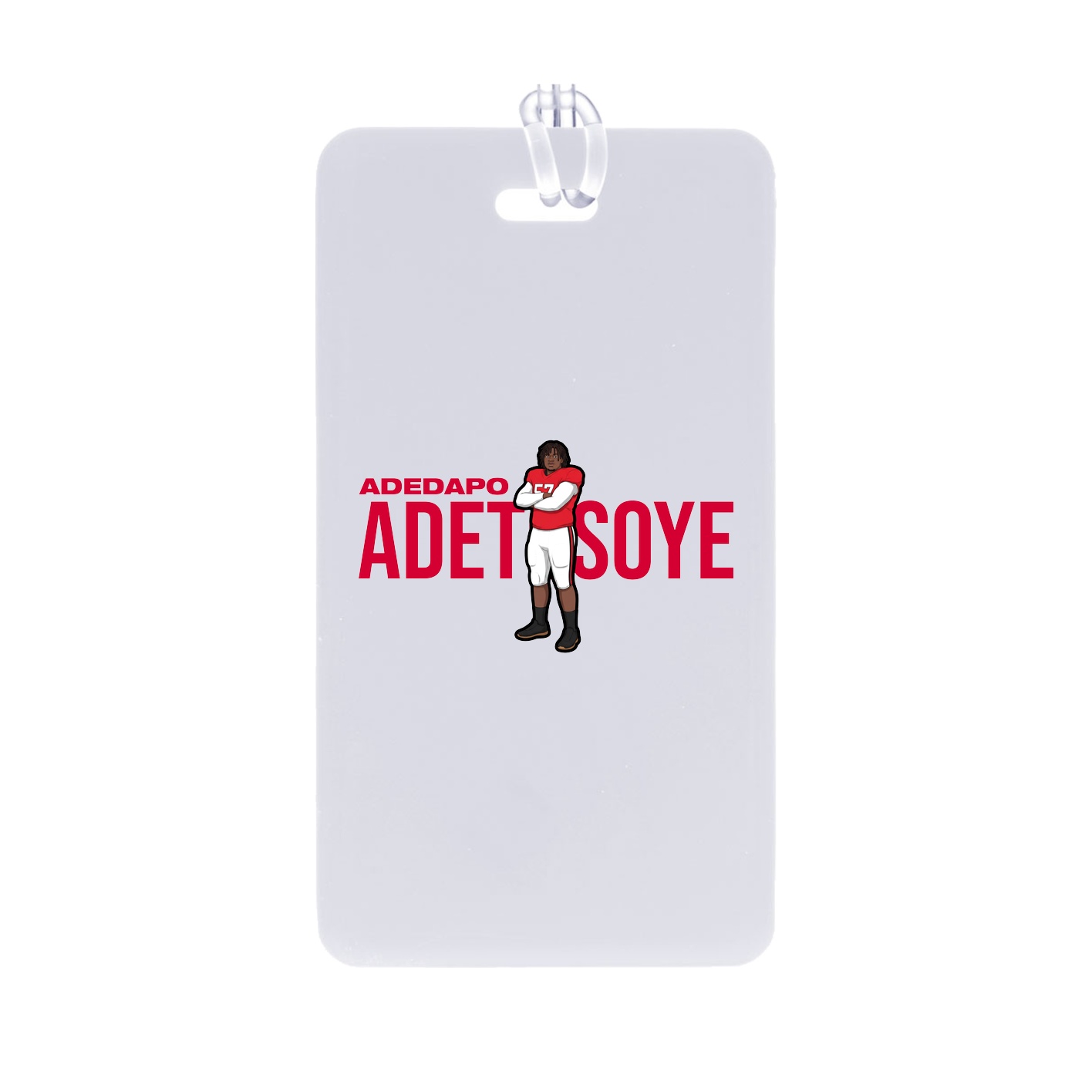 Bag Tag — Player Name in Classic