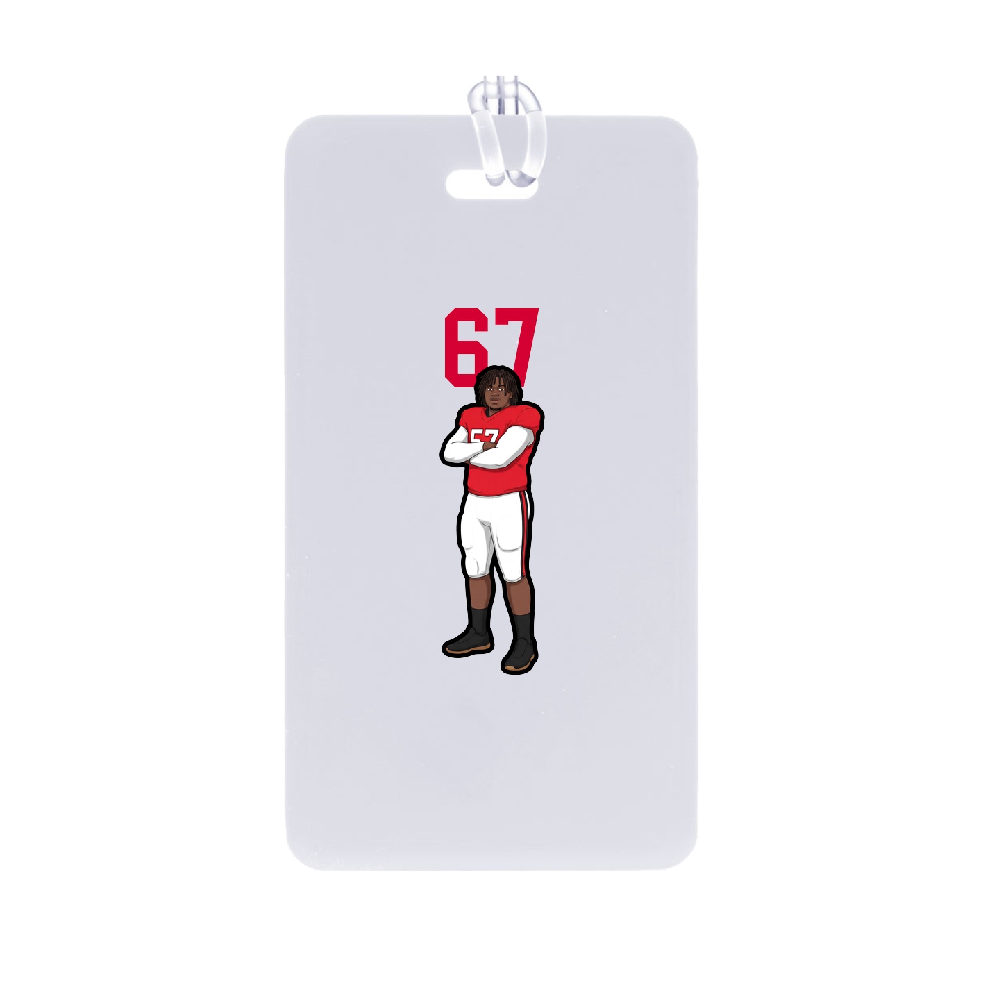 Bag Tag — Number Top in Classic