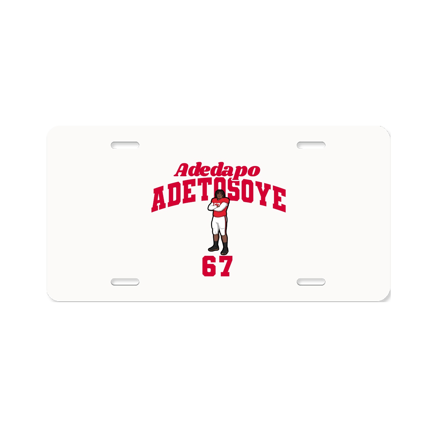 License Plate — Signature Arch in Classic