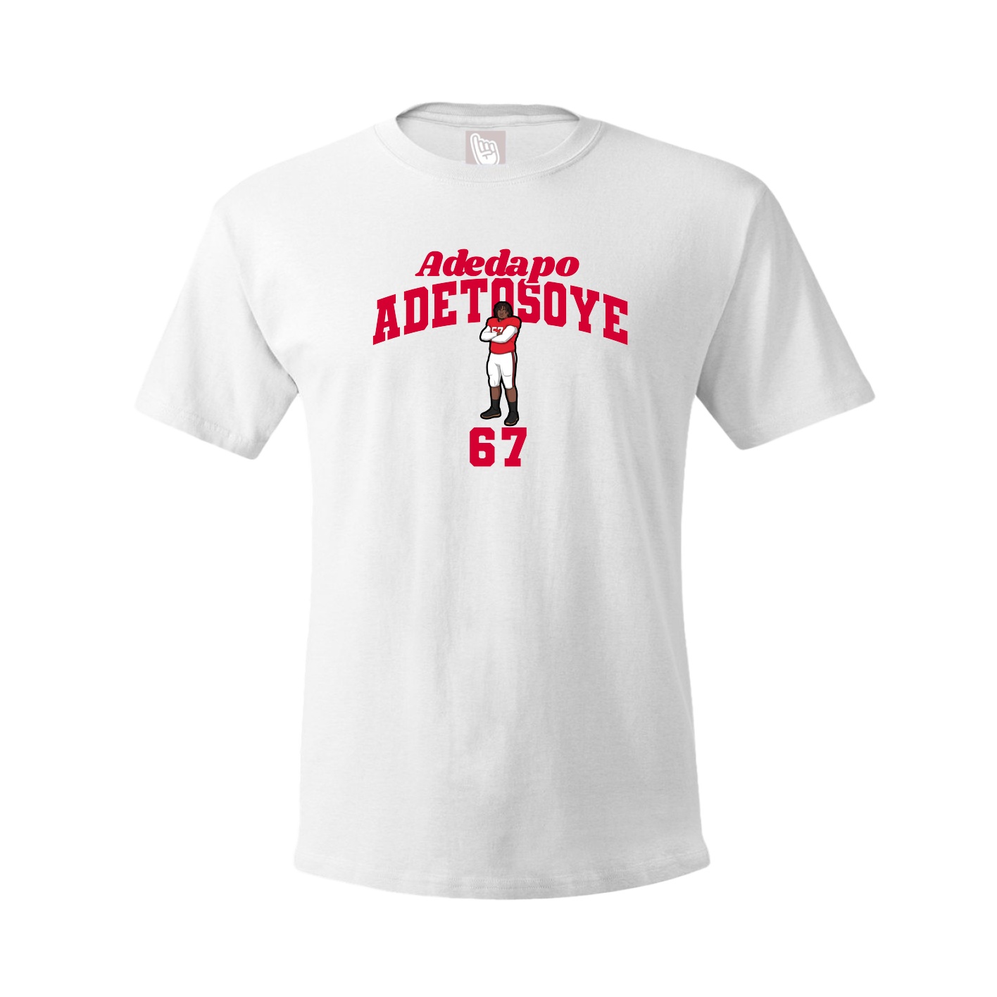 Tee — Signature Arch in White