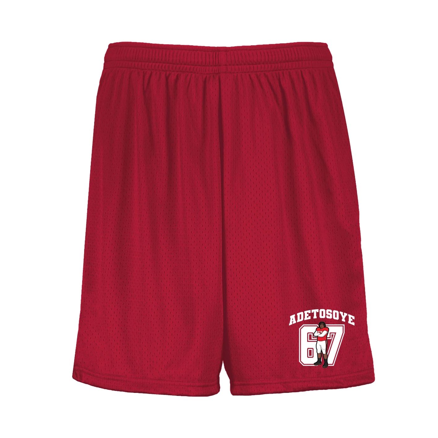 Shorts — Number in Red