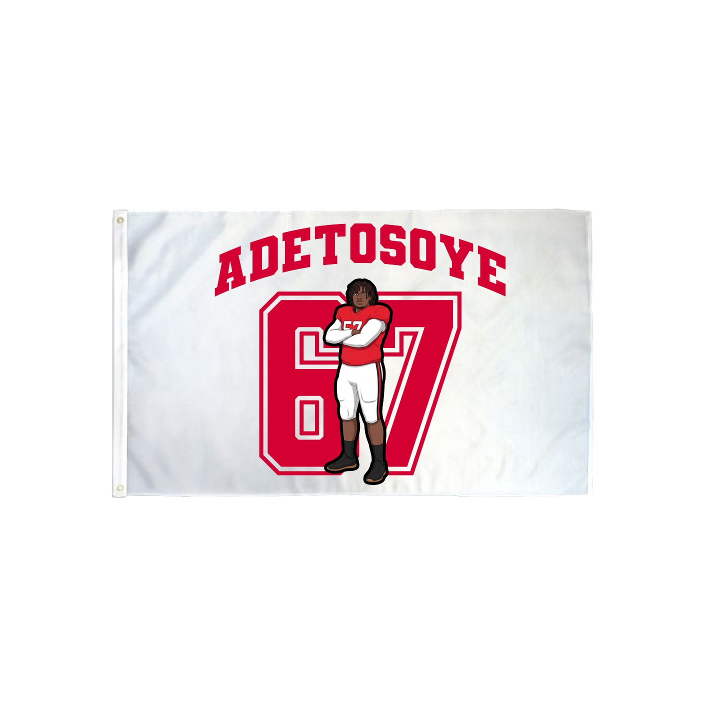 3x5 Flag — Number in Classic