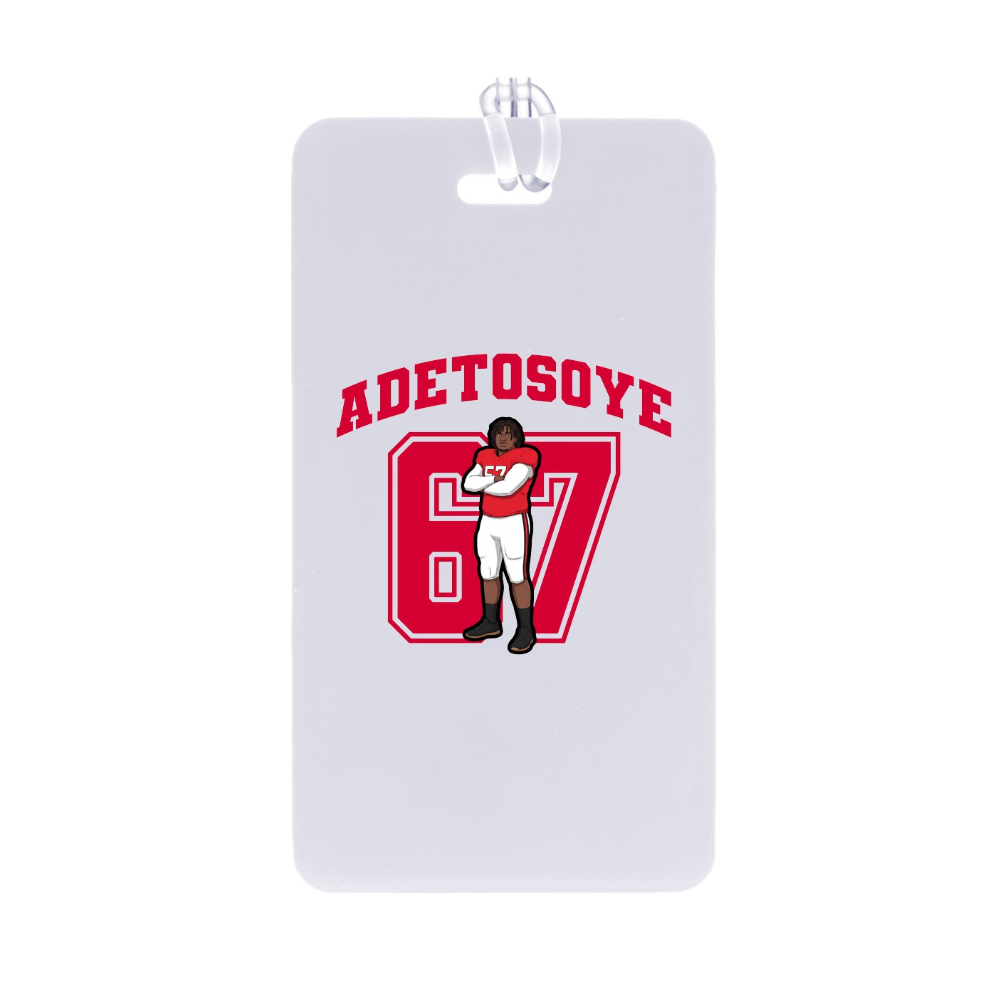 Bag Tag — Number in Classic