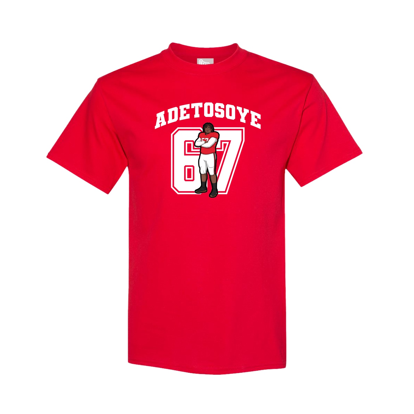 Tee — Number in Red