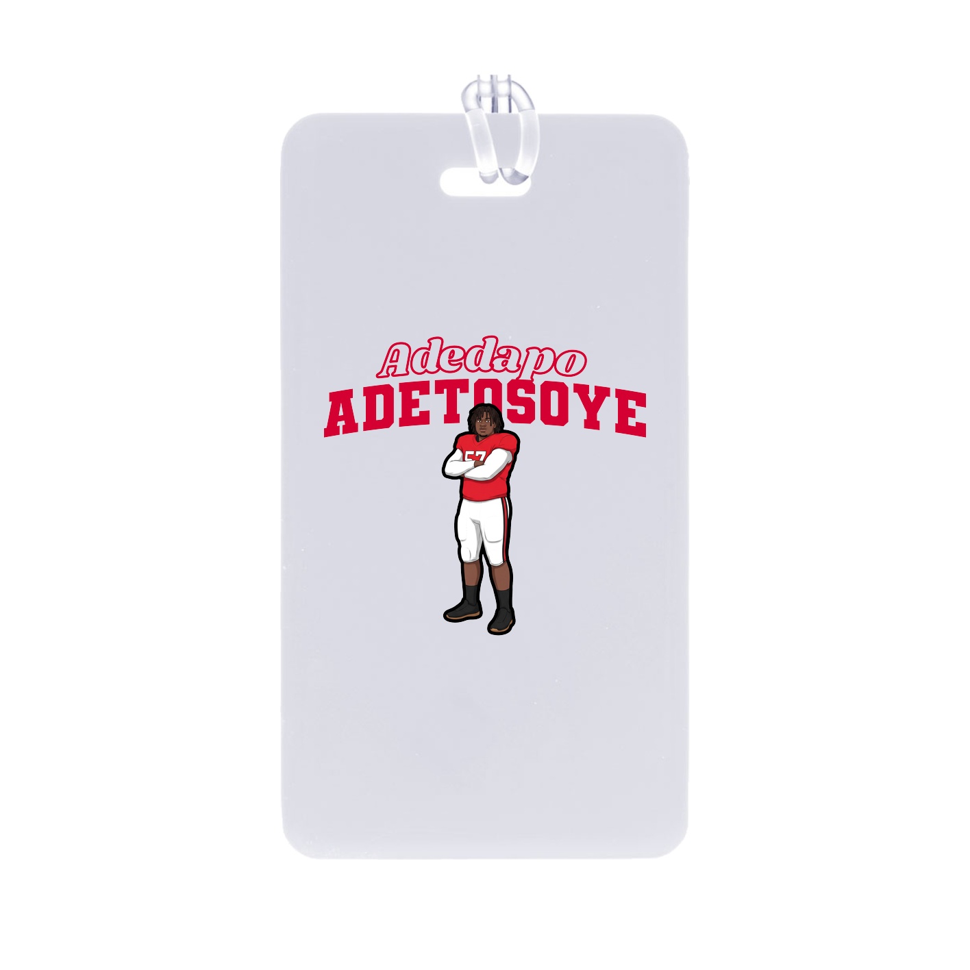 Bag Tag — Name Arch in Classic