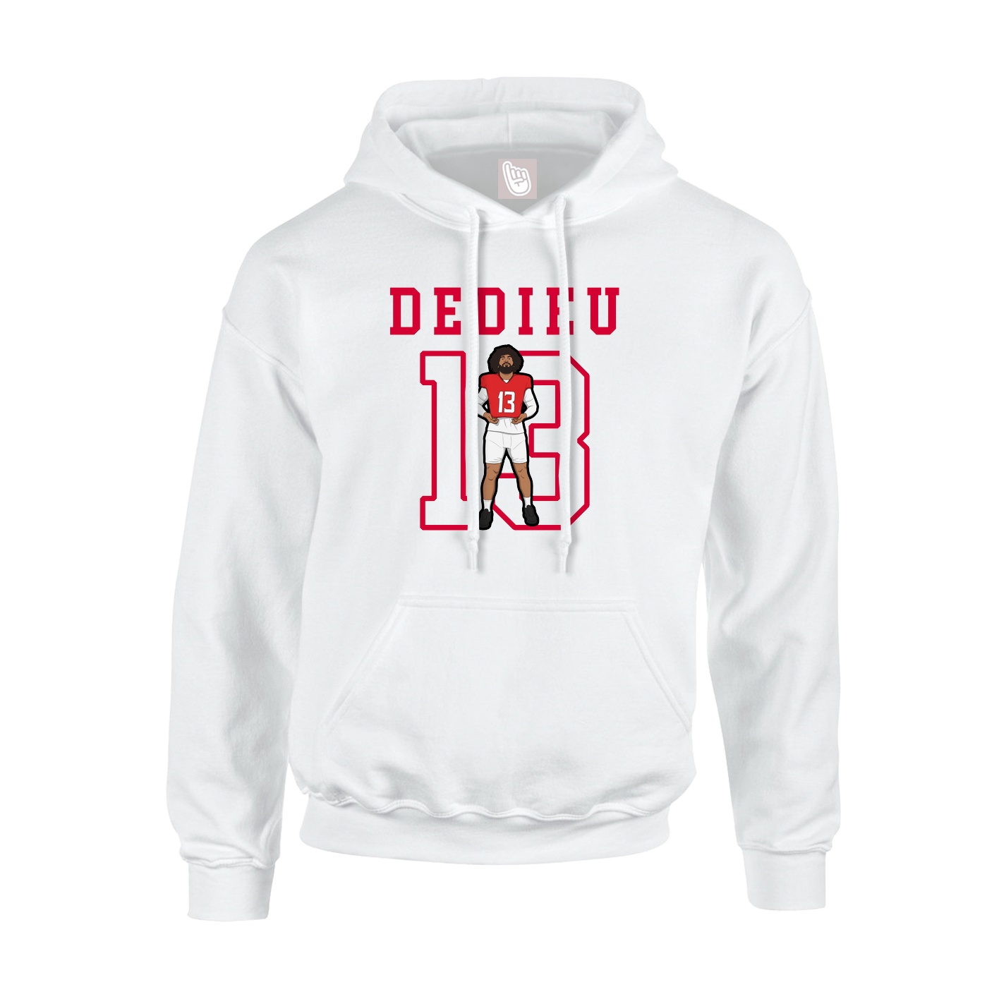 Hoodie — Shirsey in White