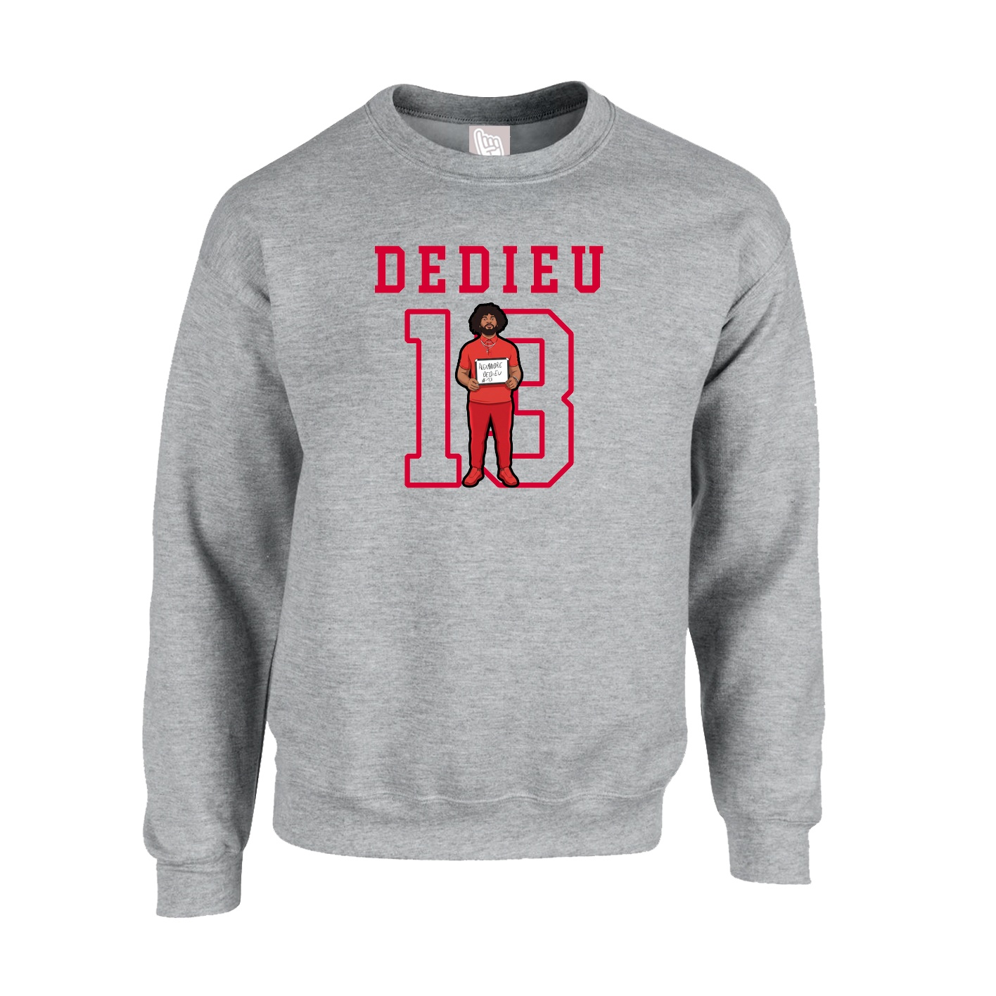 Fleece Crew — Shirsey in Grey
