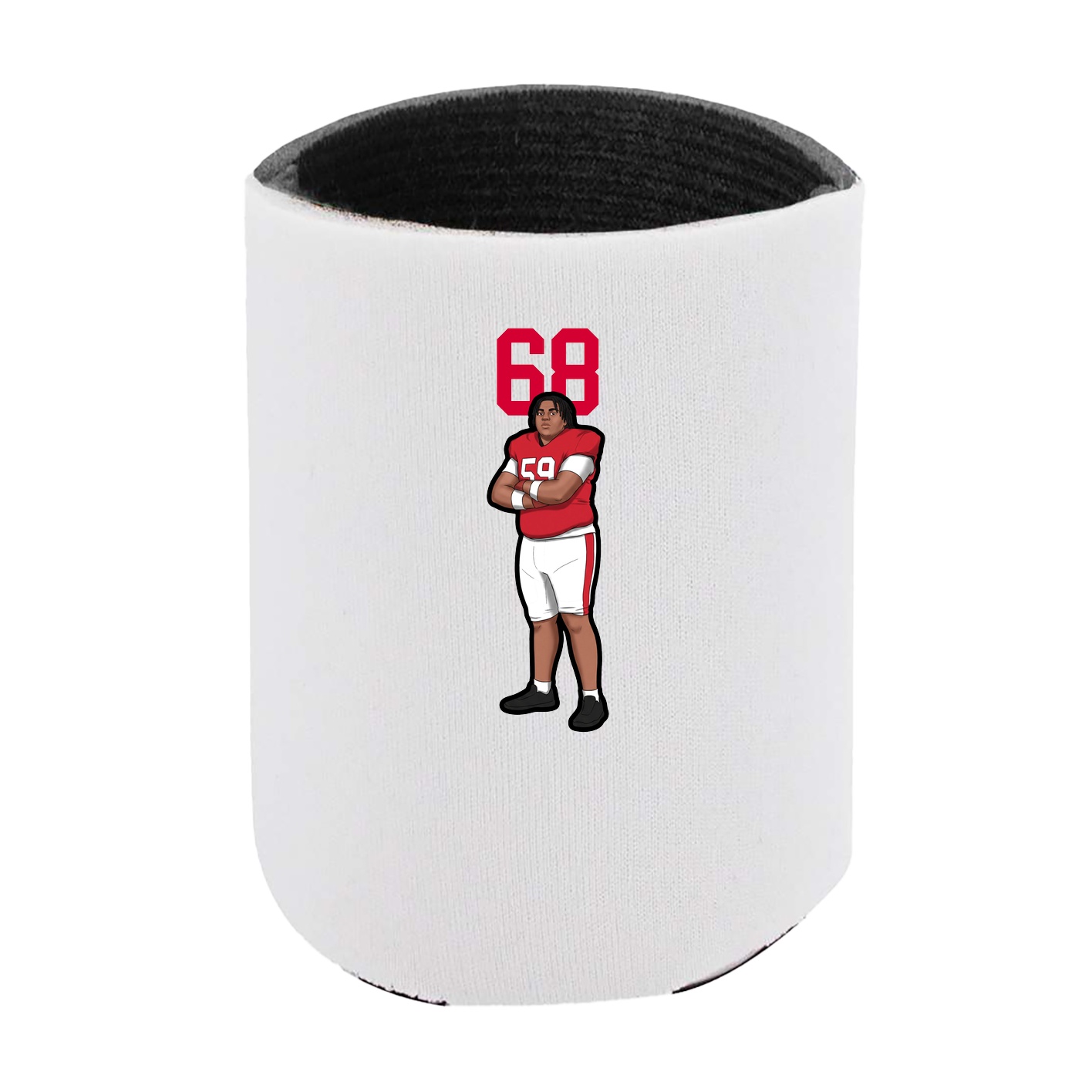 Can Holder — Number Top in White