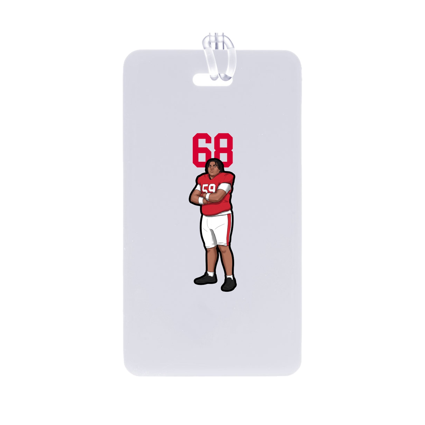 Bag Tag — Number Top in Classic