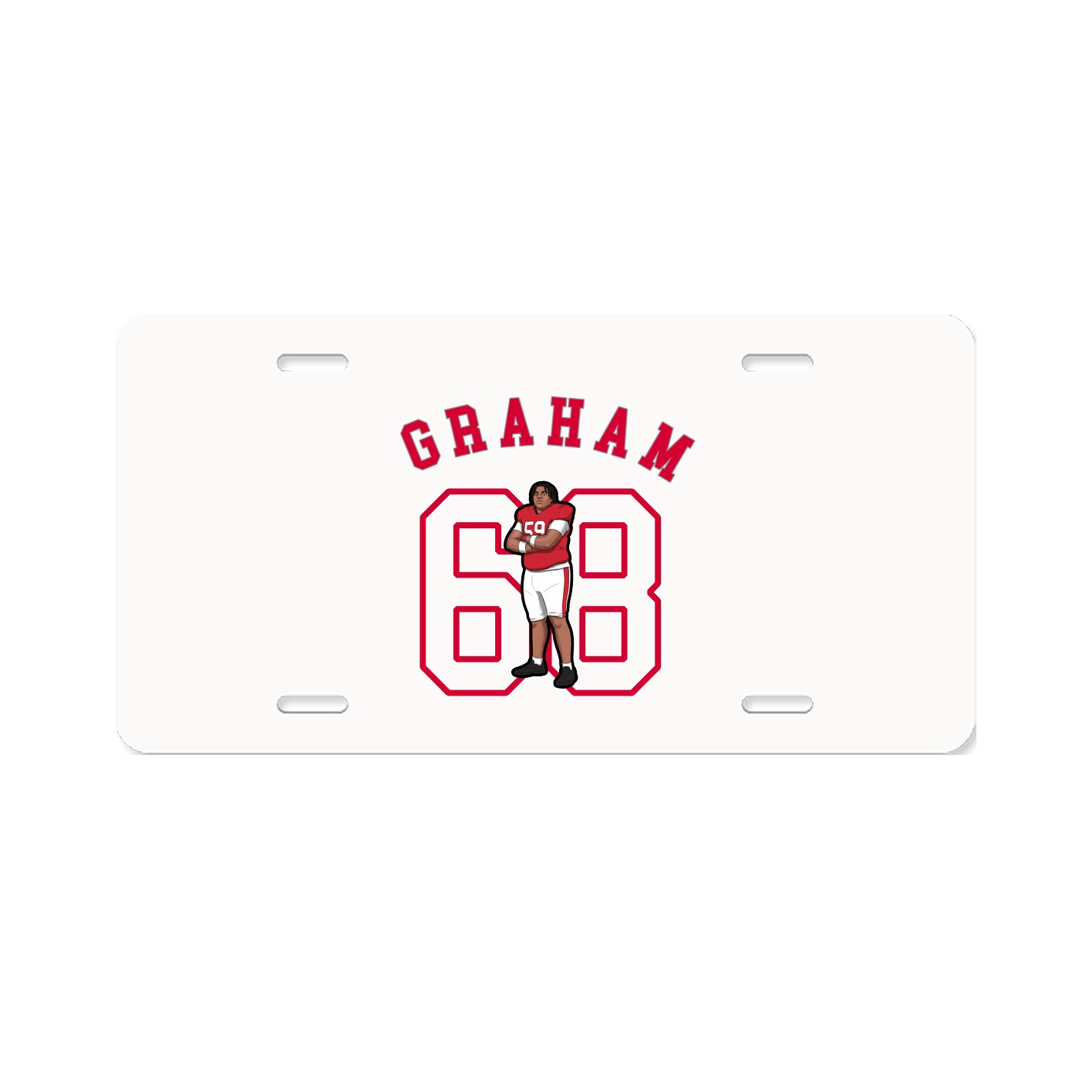 License Plate — Shirsey Arch in Classic