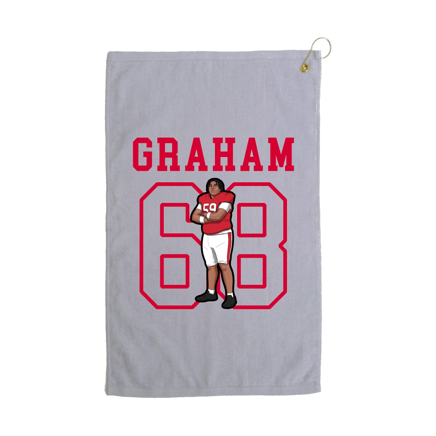 Golf Towel — Shirsey in Grey